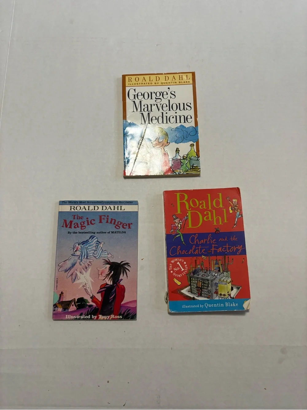 Roald Dahl book set of 3